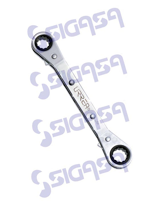 llave urrea 1185m estrias acodada 15x17mm c/matraca - SIGASA