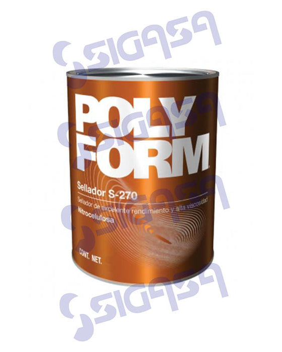 SELLADOR PARA MADERA POLYFORM 1 Lt. S-270, CMP-POLYFORM, SIGASA, SIGASA