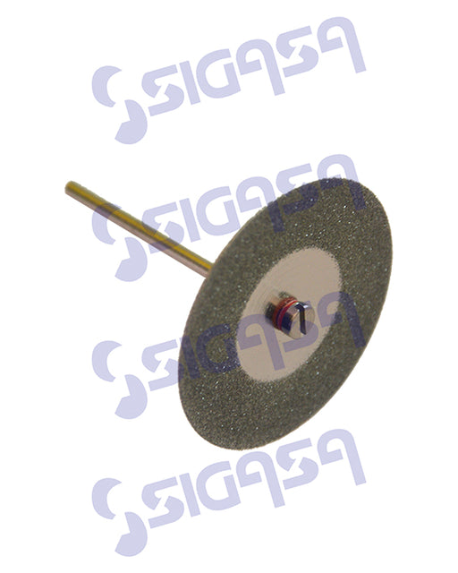 disco 2148 diamante 1-1/2x0.3x1/8 c/vastago(sp) - SIGASA