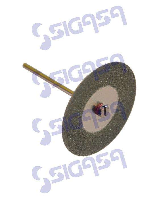 disco 2148 diamante 1-1/2x0.3x1/8 c/vastago(sp) - SIGASA