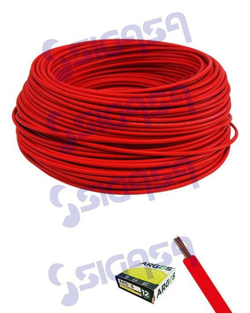 CABLE THW  #  6  ARGOS (ROLLO 100mts), ARGOS CONDUCTOR, SIGASA, SIGASA