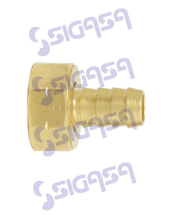 CONECTOR SURTEK 130371 MACHO 1/2 BRONCE