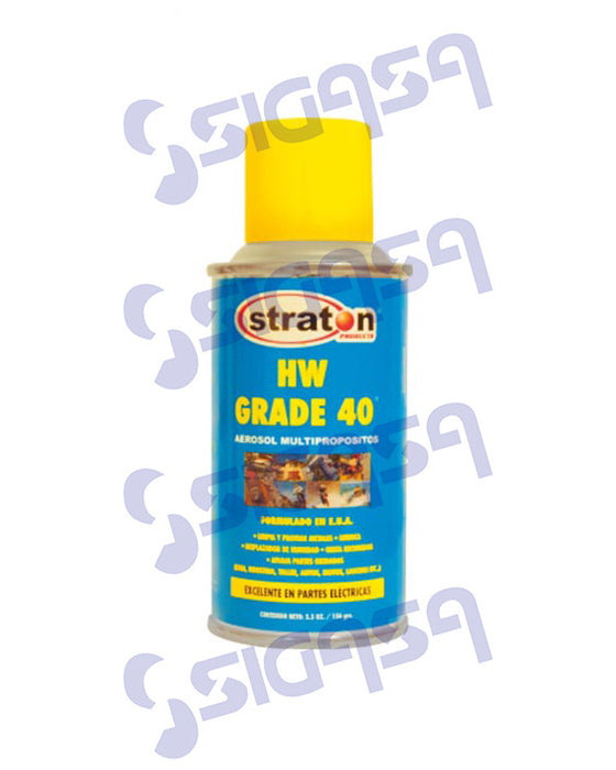 ACEITE STRATON HW-40 AEROSOL 11 OZ 311gr. (12), ROUX, SIGASA, SIGASA