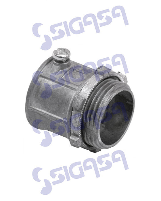 CONECTOR CONDUIT PARED DELGADA GALV. 32mm - 1 1/4", CMP-TUBO CONDUIT, SIGASA, SIGASA