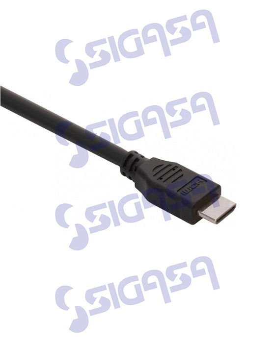 CABLE DE VIDEO Y AUDIO 2 CONECTORES HDMI MACHO DE 1.80mts 206-846