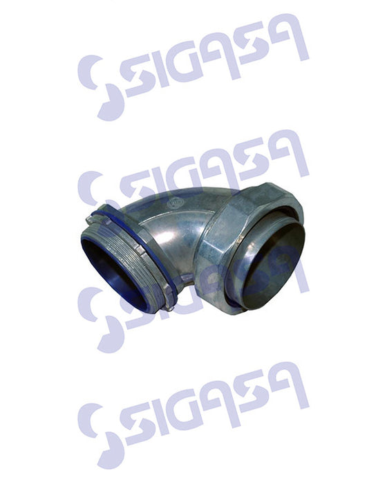 CONECTOR CURVO LIQUATITE DE  19mm /  3/4", PLICA Y LICUATITE, SIGASA, SIGASA