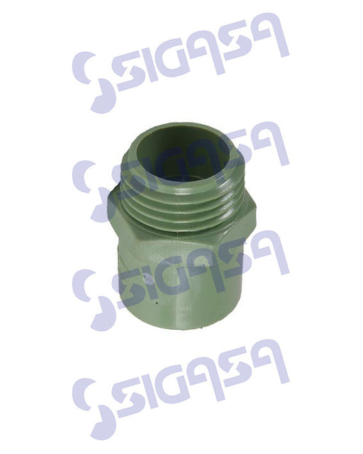 CONECTOR PVC ELECTRICO LIGERO DE 1", PVC, SIGASA, SIGASA