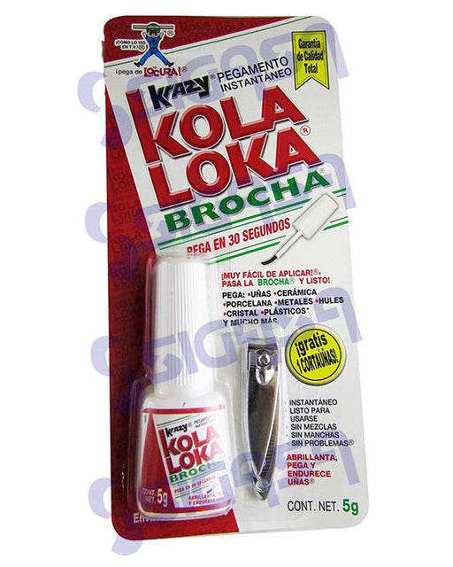 PEGAMENTO KOLA LOKA BROCHA 5 GR KBR-5, KOLALOKA, SIGASA, SIGASA