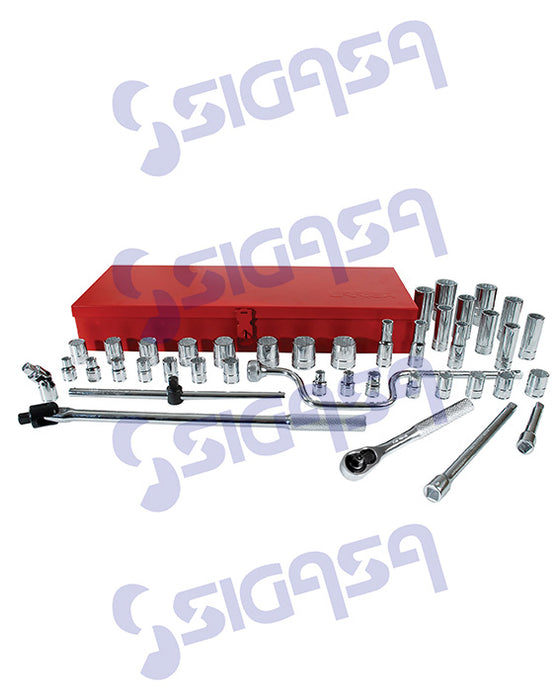 JGO URREA 5400G (SP1) DADOS Y ACCS 1/2 C/42 PZA