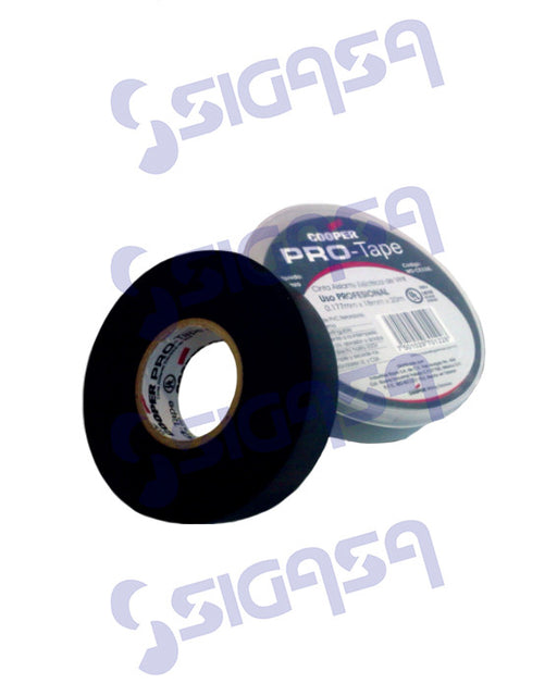 CINTA COOPER WD-CE33UL AISLANTE PRO-TAPE, ROYER, SIGASA, SIGASA