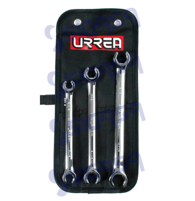 JGO URREA 3760 C/3 LLAVES ABOCINADAS 6P