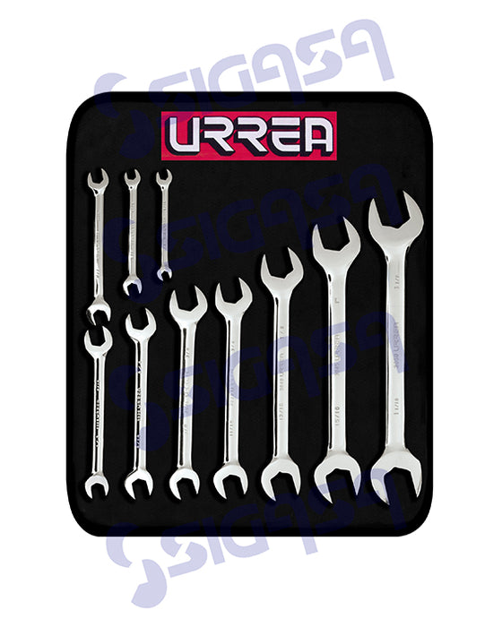 JGO URREA 3000H C/10 LLAVE ESPAÑOLAS STD