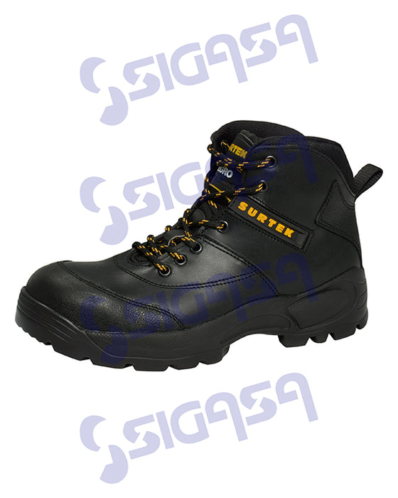 BOTA SURTEK 137514 SEGURIDAD # 7 CASQUILLO METAL NEGRA