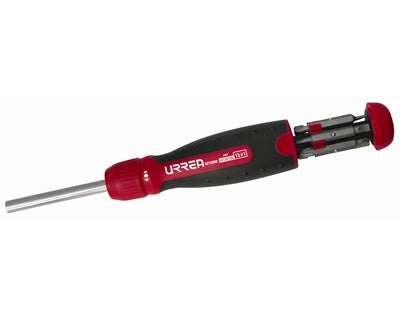 DESARMADOR URREA 9315MM C/15 PUNTAS Y MATRACA