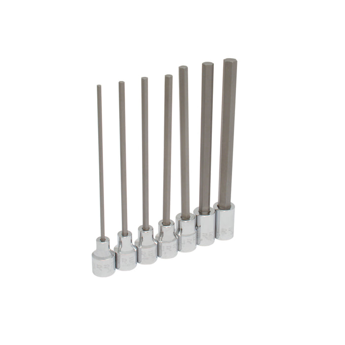 JGO URREA 4990-7L C/7 DADOS LARGO HEX STD 3/8
