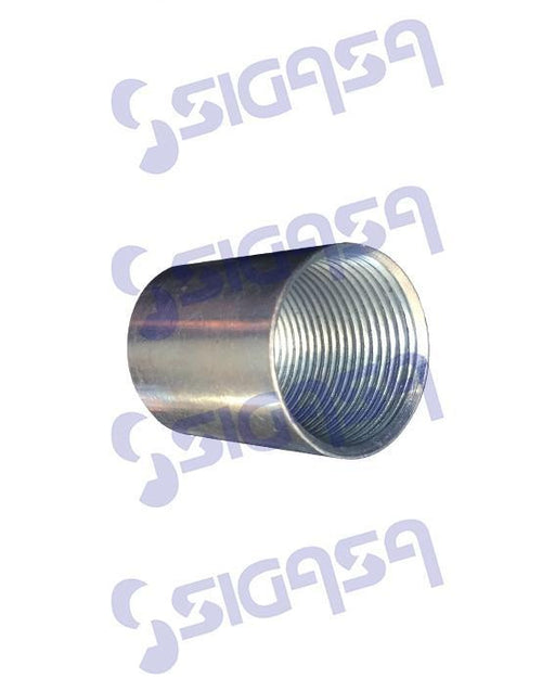 COPLE CONDUIT GALVANIZADO DE 2" PARED GRUESA, CMP-TUBO CONDUIT, SIGASA, SIGASA