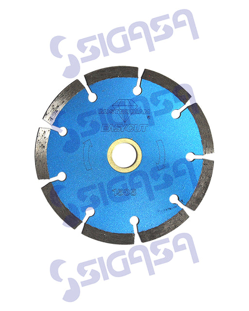 DISCO 1505 DIAM 4-1/2x2x22.2 EASY-CUT DENTADO*, AUSTROMEX, SIGASA, SIGASA