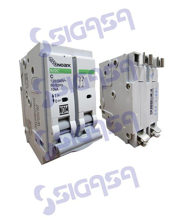 INTERRUPTOR IUSA TERMOMAG 2P 30 AMP TIPO QO CAT. IU2C30