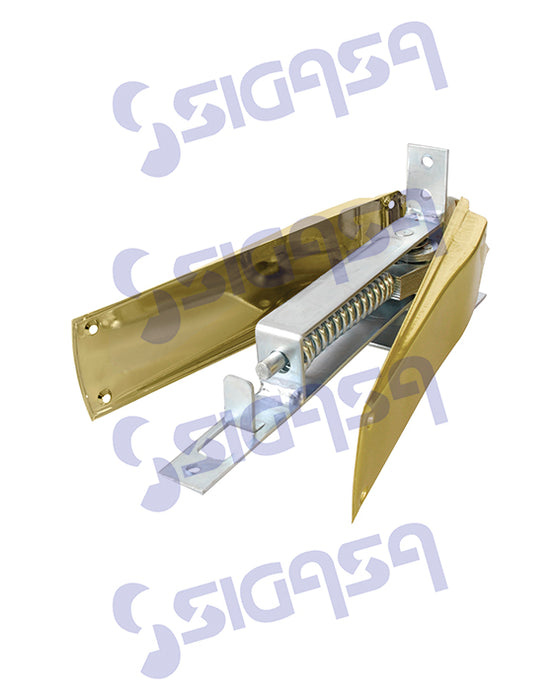 BISAGRA LOCK L1500LB PISO LATON BRILLANTE