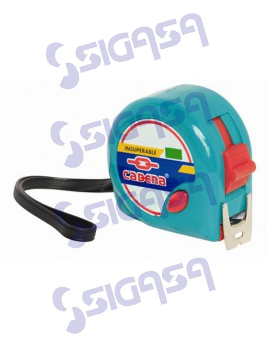 FLEXOMETRO CADENA MGA9025 9 mt CINTA 1"