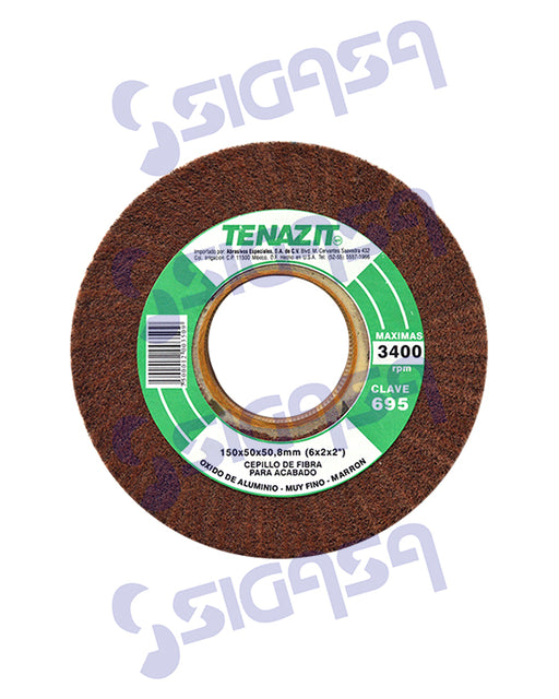 cepillo  695 de fibra 6x2x2 muy fino mar*(sp) - SIGASA