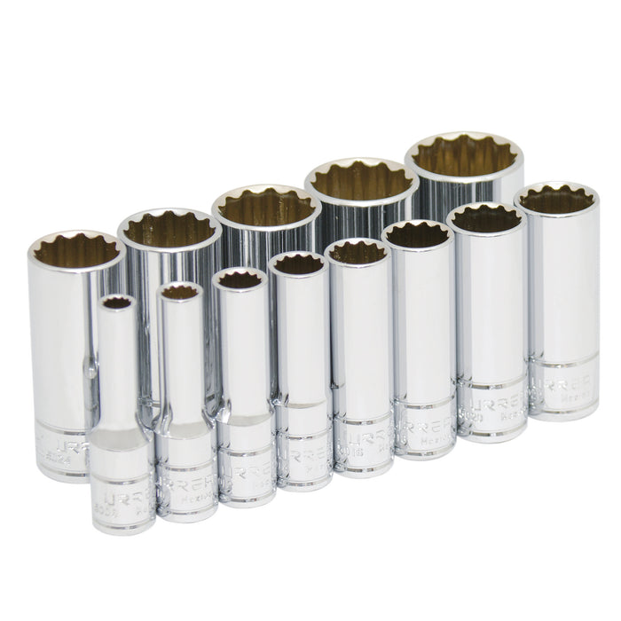 Jgo urrea 52112 c/13 dados largo std de 3/8" - Sigasa
