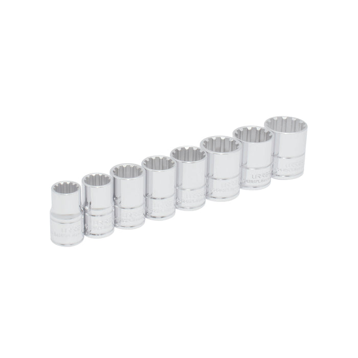 Jgo urrea 5400spl c/8 dados spline de 1/2 - Sigasa