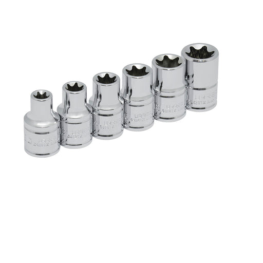 jgo urrea 5400tx dados torx hembra c/6 pza - SIGASA