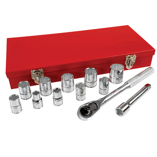 Jgo urrea 54116 dados y accesorios std c/13 pza de 1/2" - Sigasa