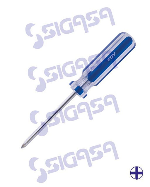 DESARMADOR FOY DPP46 PVC DP1/4x6" PHILLIPS # 2 - SIGASA