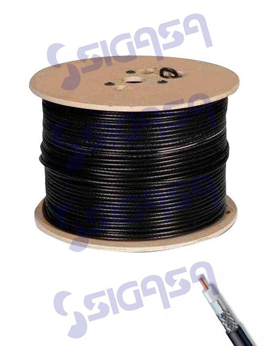 CABLE COAXIAL RG/ 6  VIAKON (CARR. 500 MTS)