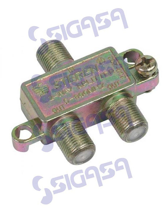 DIVISOR DE 2 SALIDAS 75 OHMS STEREN 200-202, CMP-STEREN, SIGASA, SIGASA