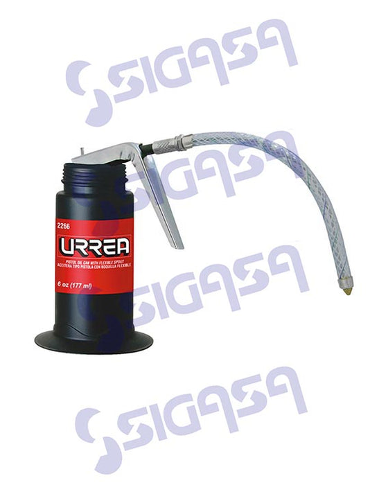 ACEITERA URREA 2266 FLEXIBLE 6oz TIPO PISTOLA