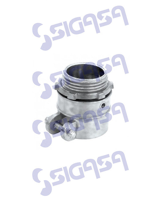 CONECTOR RECTO PLICA DE  25mm / 1", PLICA Y LICUATITE, SIGASA, SIGASA