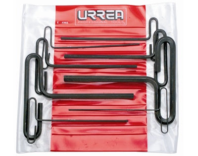 JGO URREA 4966 C/8 LLAVES HEX "T" MM
