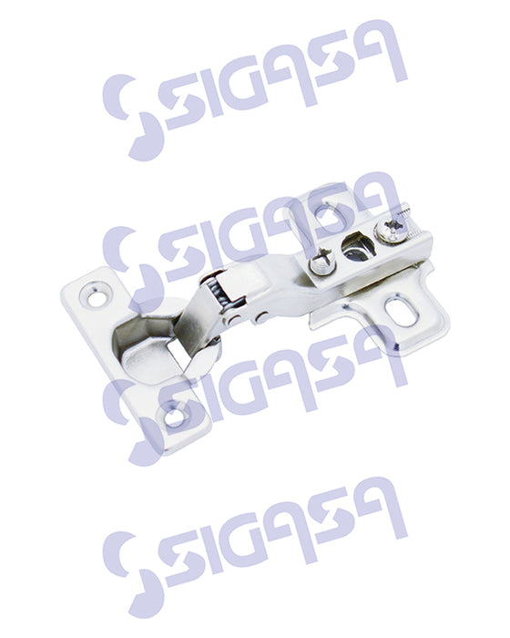 BISAGRA LOCK LBD35C (PVL)BIDIMENCIONAL CURVA 35mm/110/MEDIA (PAR)