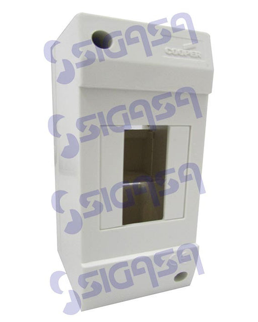 CAJA DISTRIBUCION 2 MODULOS RIEL DIN IP20/INTERIOR OMNIUN O30S02, PROTEC, SIGASA, SIGASA