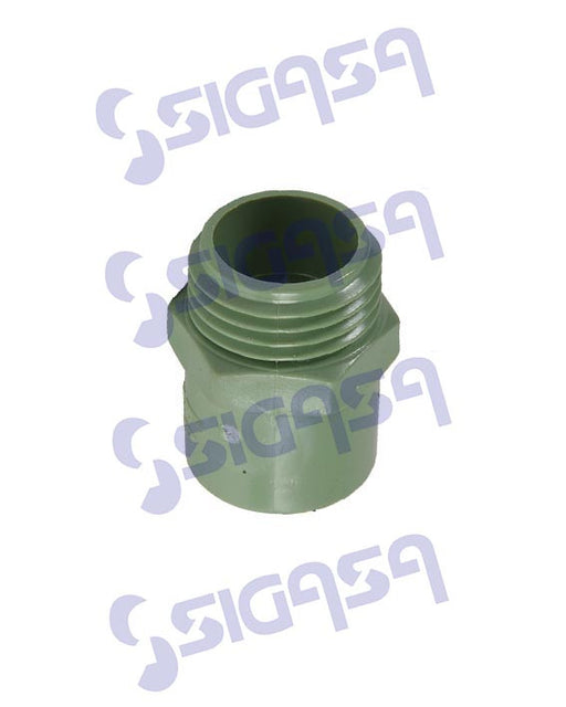 CONECTOR PVC ELECTRICO LIGERO DE   3/4, PVC, SIGASA, SIGASA