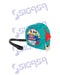 flexometro cadena mga5525 5.50mt verde aqua doble impresion - SIGASA