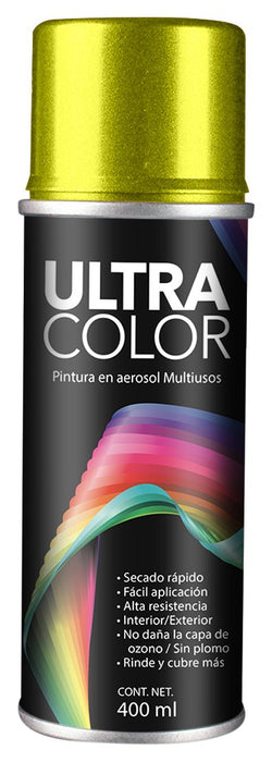 PINTURA ULTRACOLOR AMARILLO NEON AEROSOL 400ml.