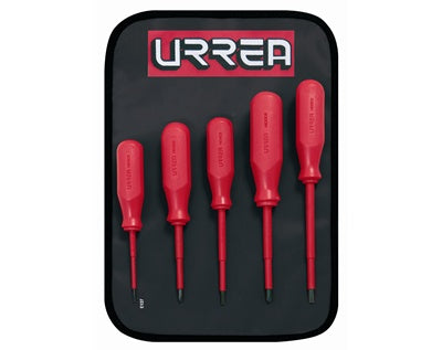 JGO URREA 9700C C/5 DESARMADORES 1000V COMBINADO