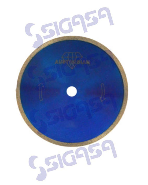 DISCO  802 DIAM 4"x1.6x5/8 AZUL PLATA RIN CONTINUO*, AUSTROMEX, SIGASA, SIGASA