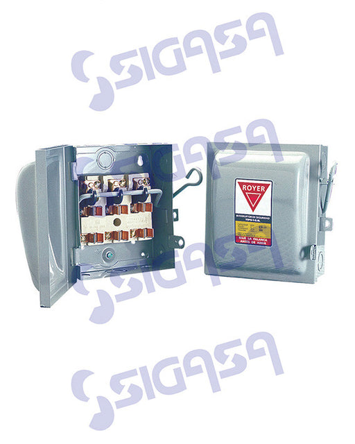 INT. ROYER 2231 DE SEGURIDAD 3x30a, ROYER, SIGASA, SIGASA