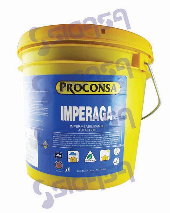 IMPERAGA  4 LITROS COLOR NEGRO  PROCONSA