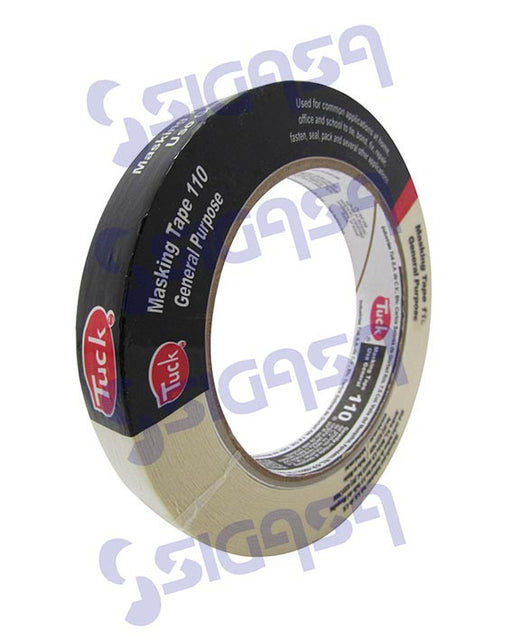 CINTA MASKING 110-NEGRO 18mm-3/4" TUK (48), TUK, SIGASA, SIGASA