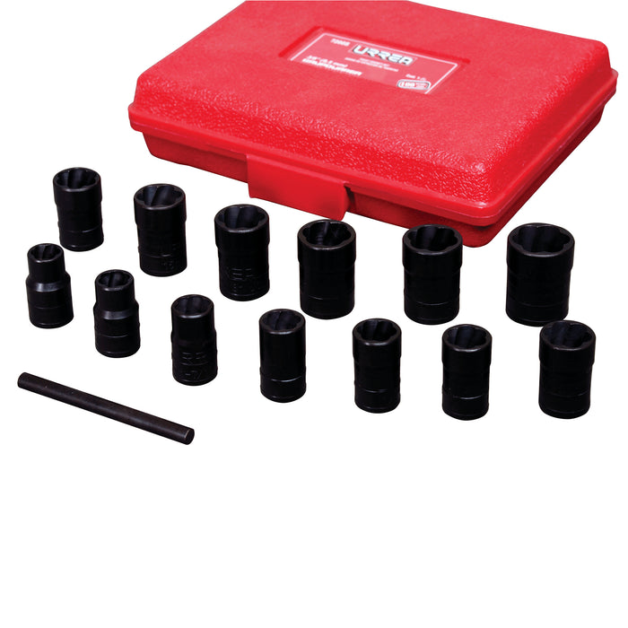 Jgo urrea 7200s extractor tuercas c/14 pza 3/8" - Sigasa
