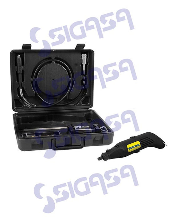 MOTO TOOL SURTEK MT518 135W CON JUEGO DE ACCESORIOS 42 PZ