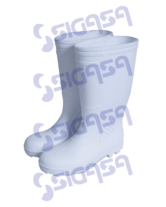 BOTA SURTEK 137558 DE HULE SANITARIA # 5 BLANCA