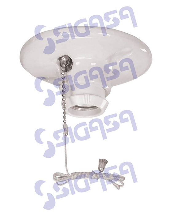 socket eagle 659sp de loza con cadena - SIGASA