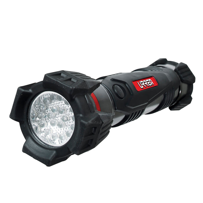 linterna urrea 7l2d c/20 leds para 2 pilas "d" - SIGASA